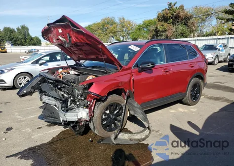 2024 Honda Cr-V Sport-L из США, поврежденный, VIN 7FARS6H88RE052204